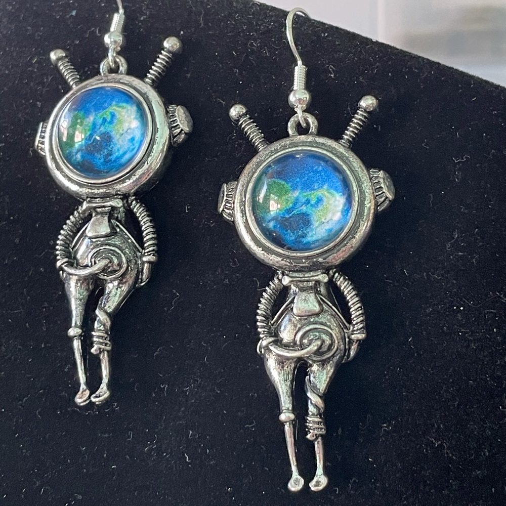 Alien Earrings